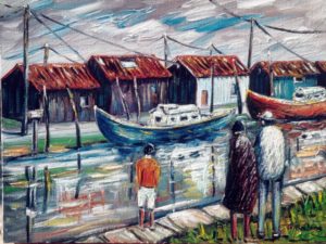 Artwork for sale René Boutang Collonges la rouge Gujan-Mestras Bay of Arcachon